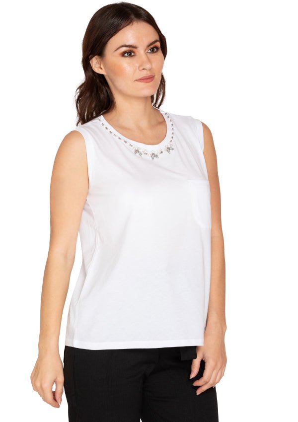 TULIP EMBROIDED T-SHIRT