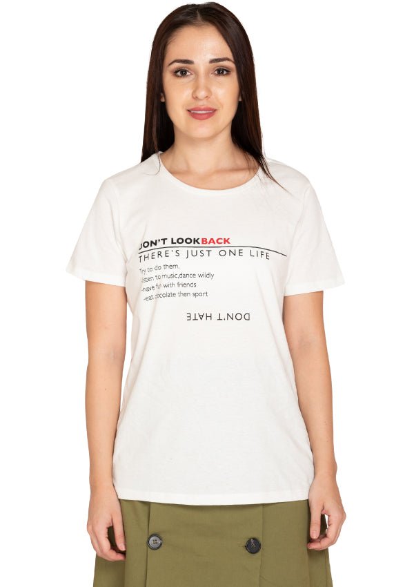 Don't look back t - shirt