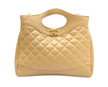 Stylish quilted handbag (Beige)