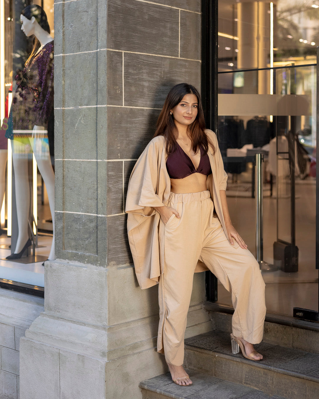 Shrug & pant 2 pcs set