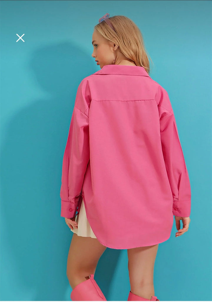Blossoming pink shirt